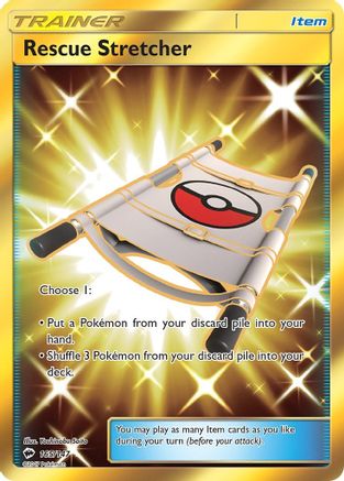Image of Rescue Stretcher (Secret) 165/147  - Holofoil SM  Burning Shadows - Secret Rare