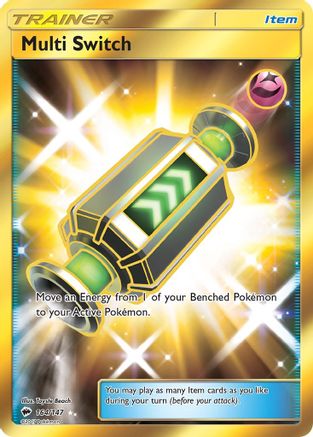 Image of Multi Switch (Secret) 164  - Holofoil SM  Burning Shadows - Secret Rare