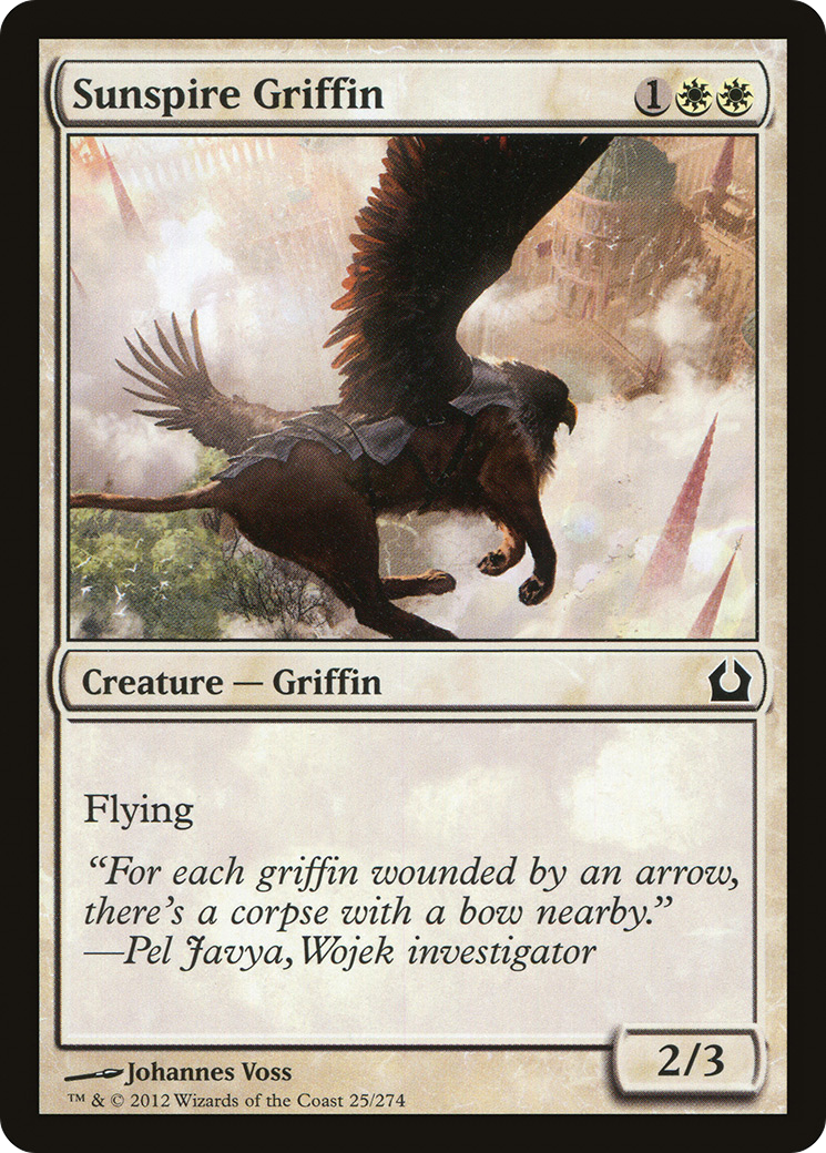Image of Sunspire Griffin (RTR-025) - Return to Ravnica
