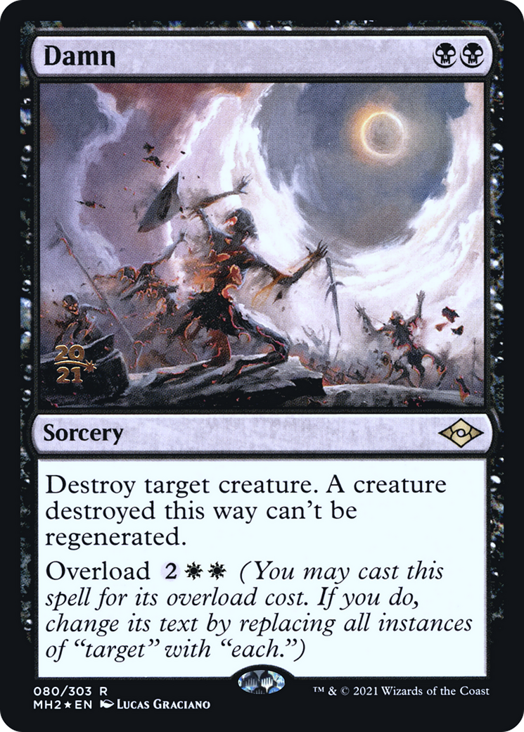 Image of Damn (PRE-080) - Modern Horizons 2 Promos Foil