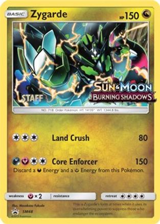 Image of Zygarde SM48  - Holofoil SM Promos - Promo