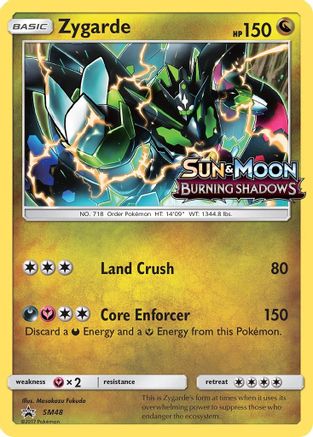 Image of Zygarde SM48  - Holofoil SM Promos - Promo