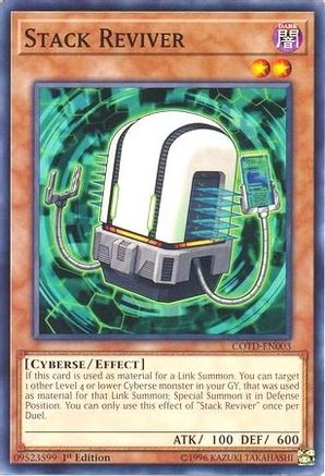 Image of Stack Reviver (COTD-EN003) - Code of the Duelist Unlimited