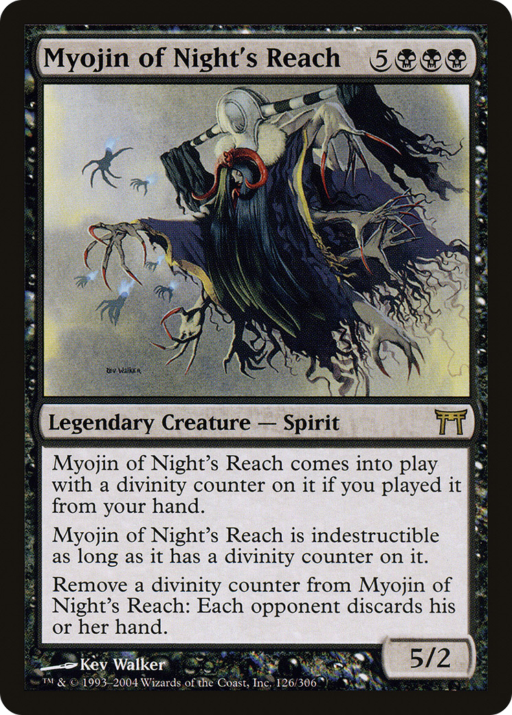 Image of Myojin of Night's Reach (CHK-126) - Champions of Kamigawa Foil