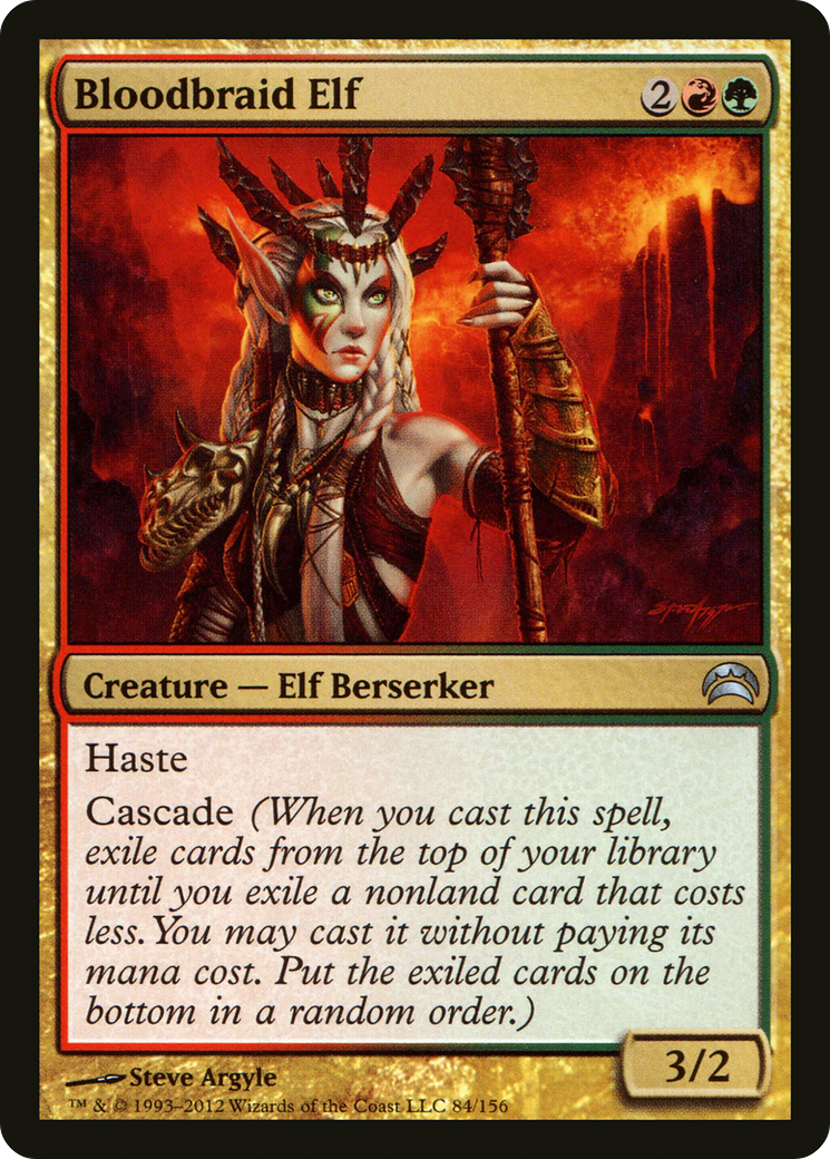 Image of Bloodbraid Elf (PC2-084) - Planechase 2012