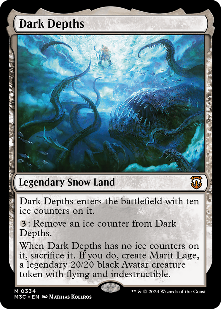 Image of Dark Depths (M3C-334) - Modern Horizons 3 Commander