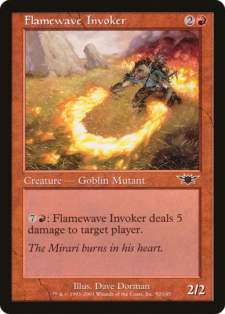 Image of Flamewave Invoker (LGN-092) - Legions