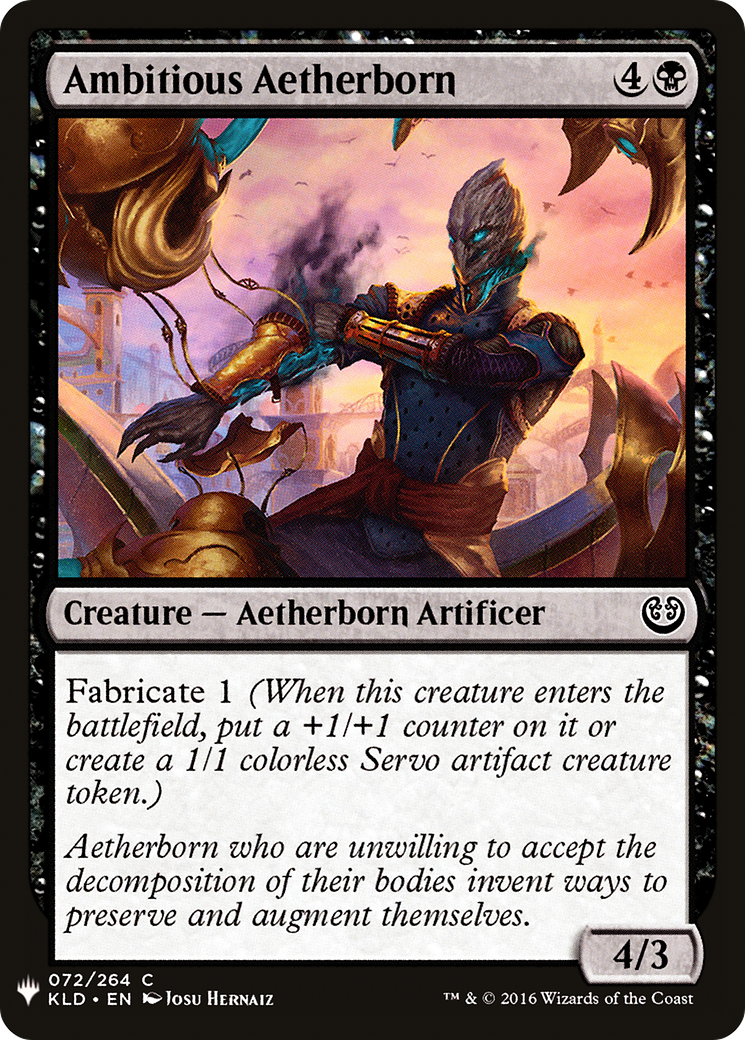 Image of Ambitious Aetherborn (LIST-072) - The List