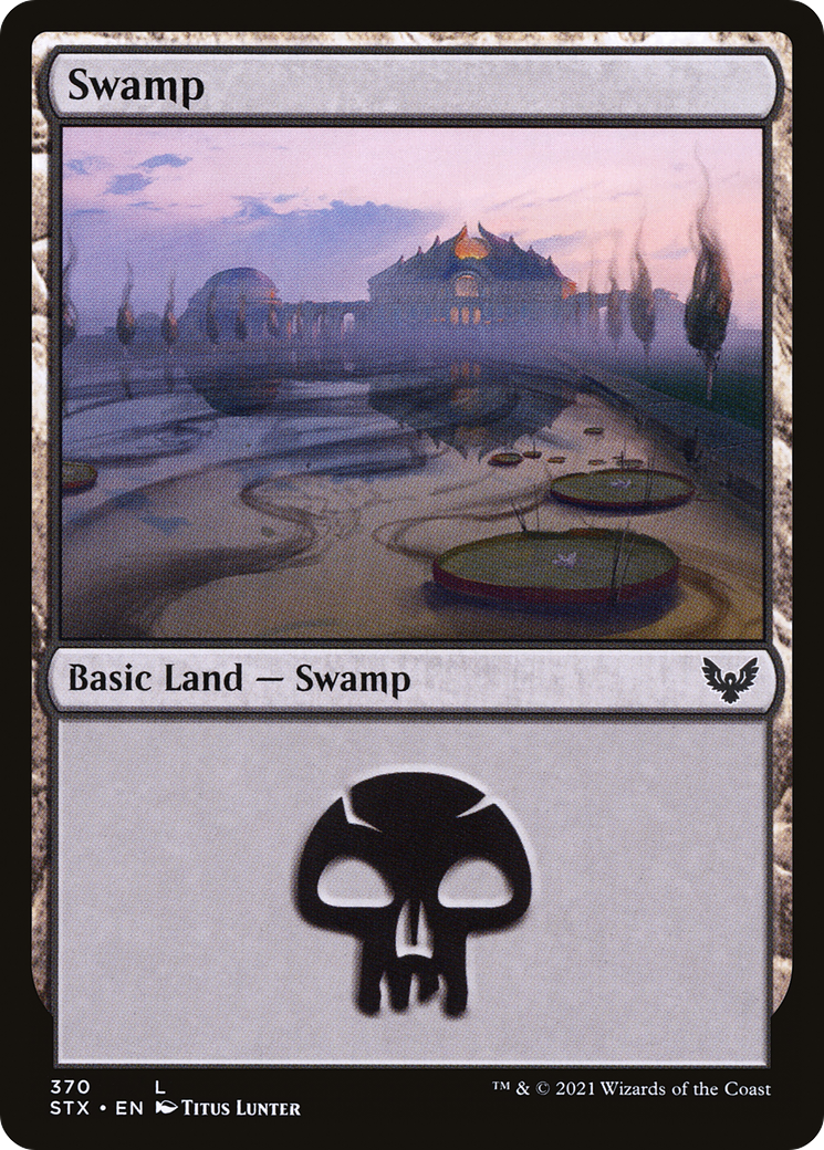 Image of Swamp (370) (STX-370) - Strixhaven: School of Mages