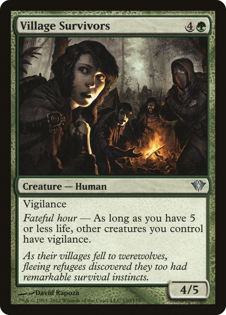 Image of Village Survivors (DKA-130) - Dark Ascension