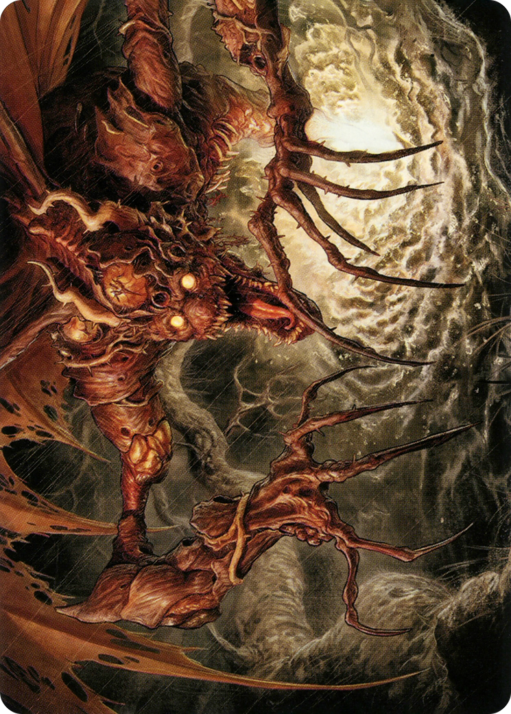 Image of Archfiend of Sorrows // Archfiend of Sorrows (AMH2-026) - Modern Horizons 2 Art Series (Borderless) Foil
