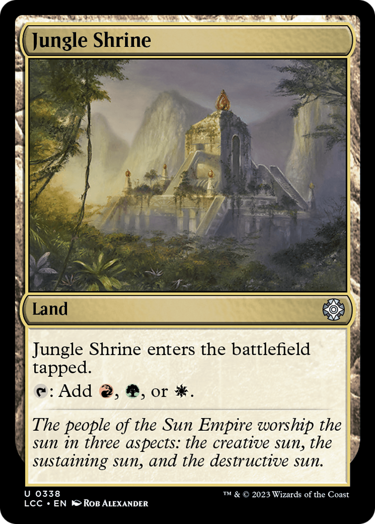 Image of Jungle Shrine (LCC-338) - The Lost Caverns of Ixalan Commander