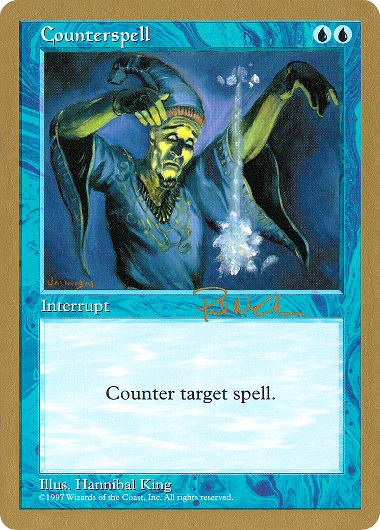 Image of Counterspell - 1997 Paul McCabe (5ED) (WCD-) - World Championship Decks 1997