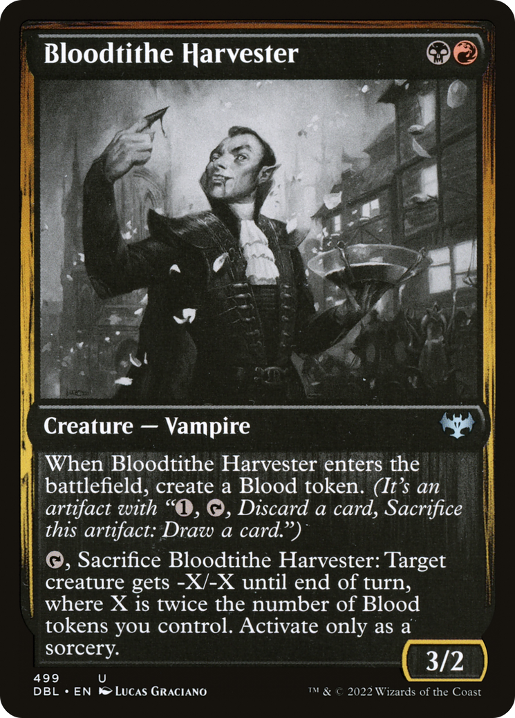 Image of Bloodtithe Harvester (DBL-499) - Innistrad: Double Feature