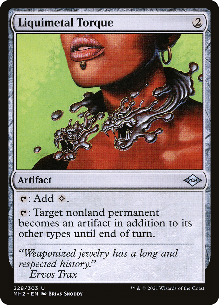 Image of Liquimetal Torque (MH2-228) - Modern Horizons 2 Foil