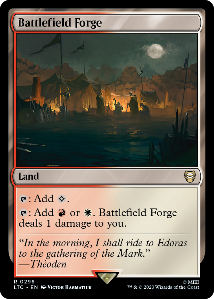 Image of Battlefield Forge (LTC-296) - Tales of Middle-earth Commander
