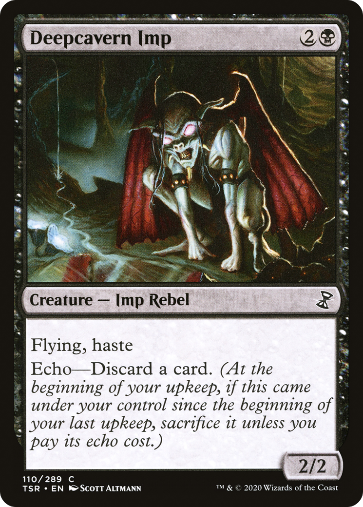 Image of Deepcavern Imp (TSR-110) - Time Spiral Remastered Foil