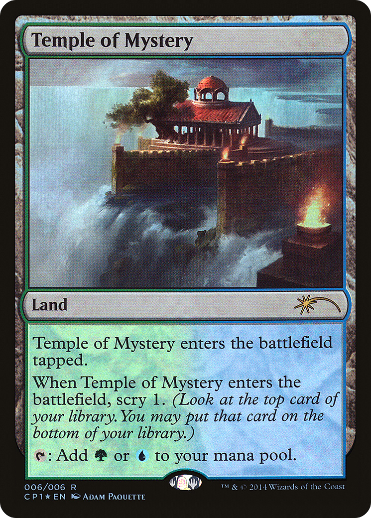 Image of Temple of Mystery (UMP-006) - Magic 2015 Clash Pack Foil