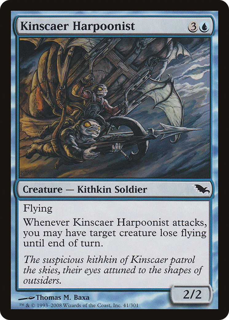 Image of Kinscaer Harpoonist (SHM-041) - Shadowmoor