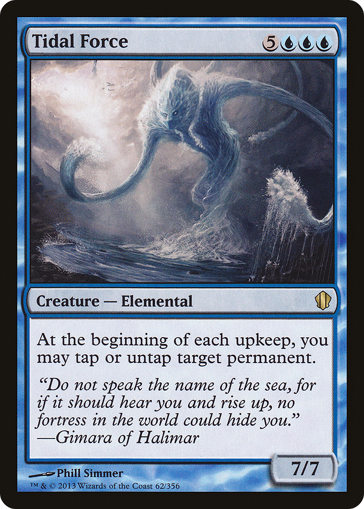 Image of Tidal Force (C13-062) - Commander 2013