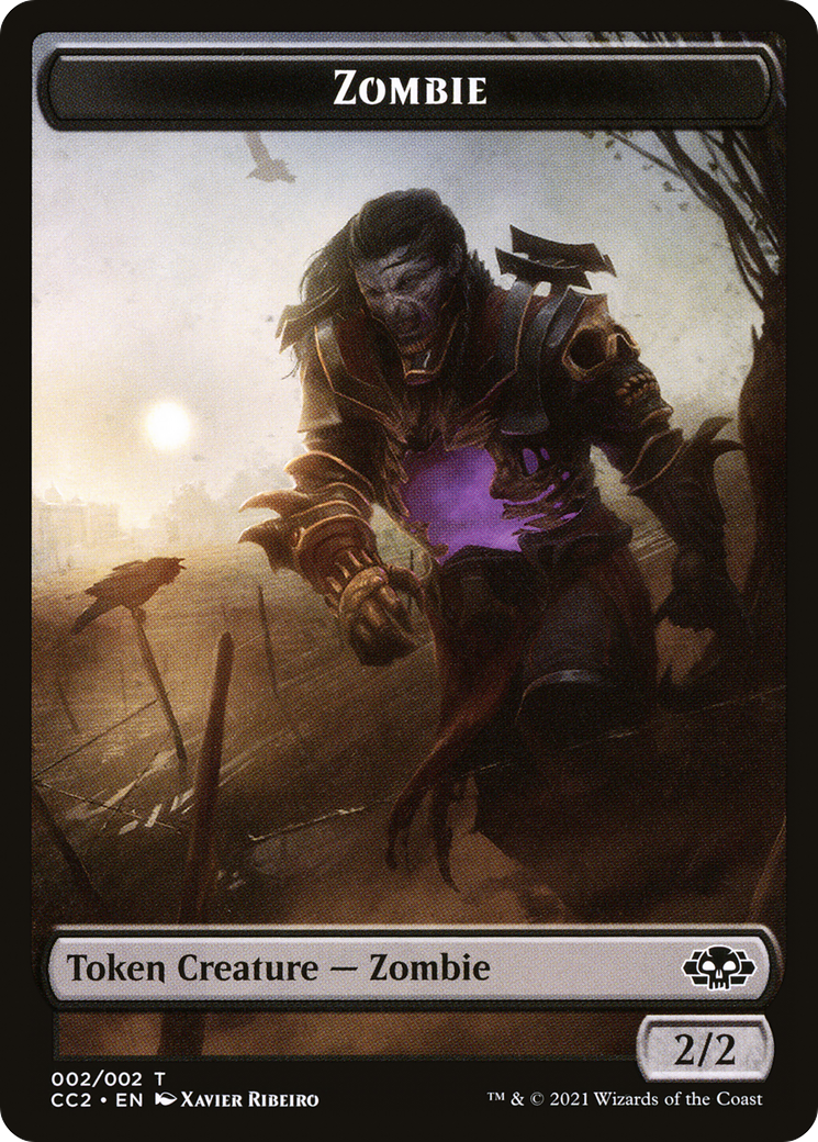 Image of Snake // Zombie (CC2-009) - Commander Collection: Black Foil