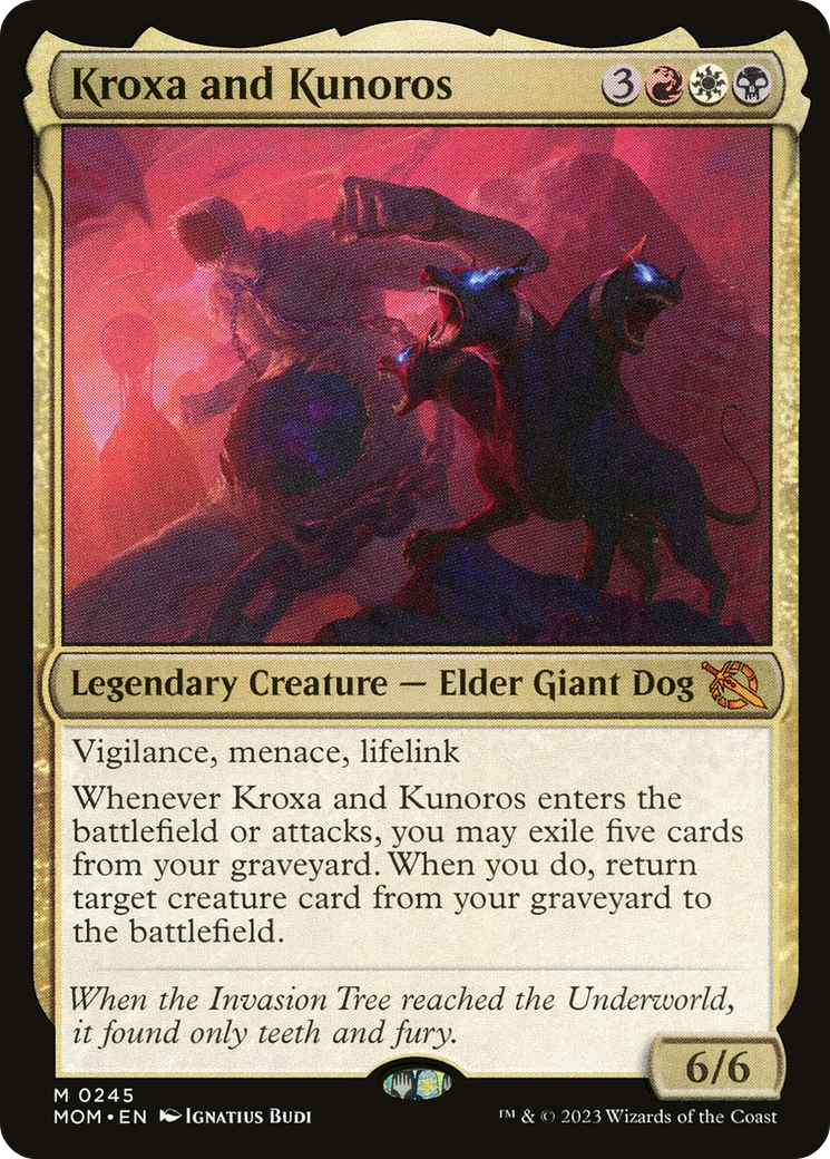Image of Kroxa and Kunoros (MOM-245) - March of the Machine
