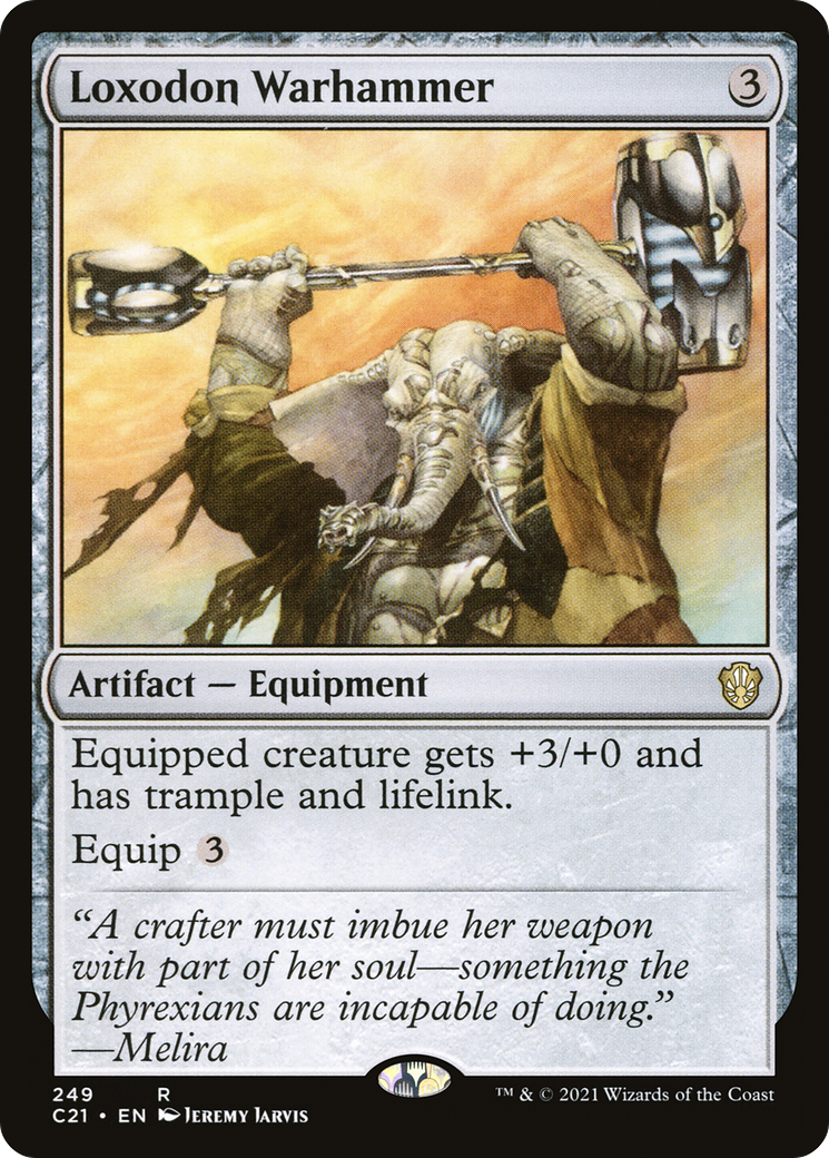 Image of Loxodon Warhammer (C21-249) - Commander 2021