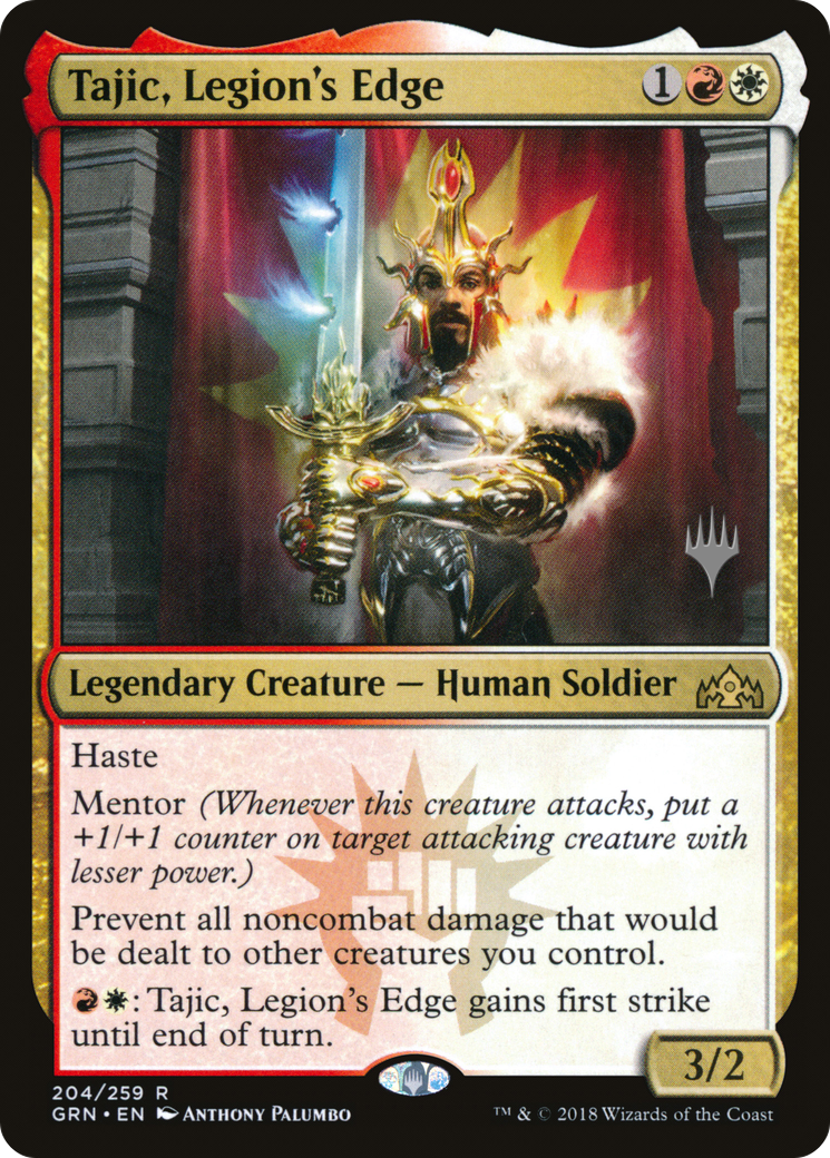 Image of Tajic, Legion's Edge (PPTHB-204) - Guilds of Ravnica Promos