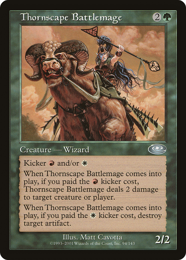 Image of Thornscape Battlemage (PLS-094) - Planeshift