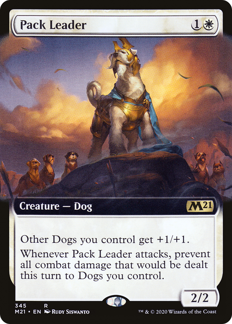 Image of Pack Leader (Extended Art) (M21-345) - Core Set 2021: (Extended Art)