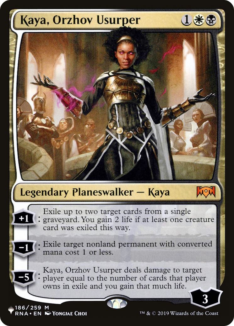 Image of Kaya, Orzhov Usurper (LIST-RNA-186) - The List