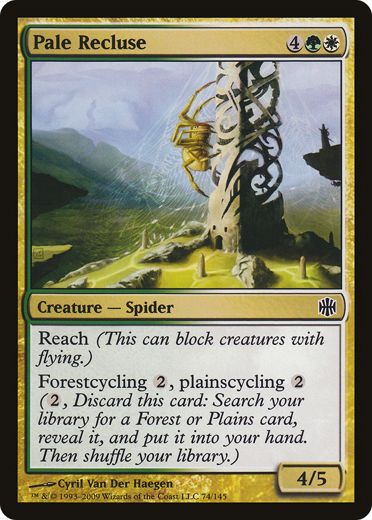 Image of Pale Recluse (ARB-074) - Alara Reborn Foil