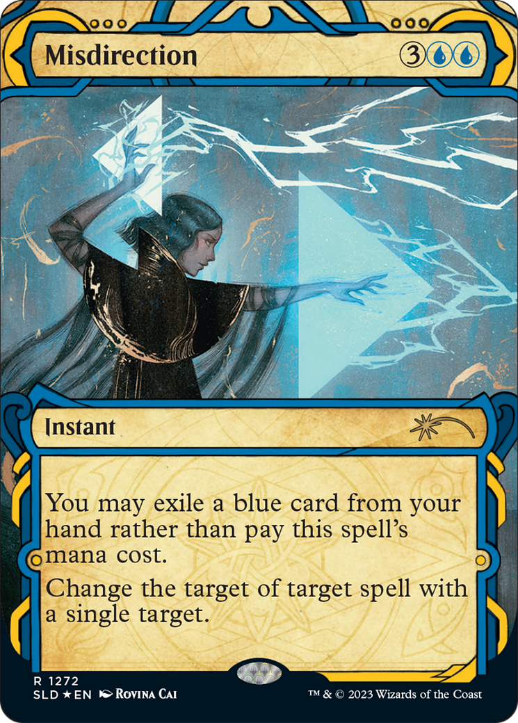 Image of Misdirection (Halo Foil) (SLD-1272) - Secret Lair Drop: (Showcase) Foil