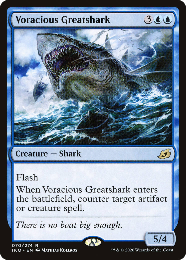Image of Voracious Greatshark (IKO-070) - Ikoria: Lair of Behemoths