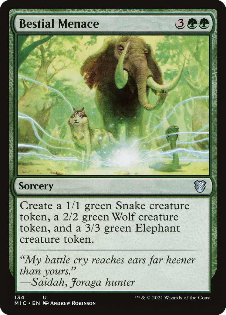 Image of Bestial Menace (MIC-134) - Midnight Hunt Commander