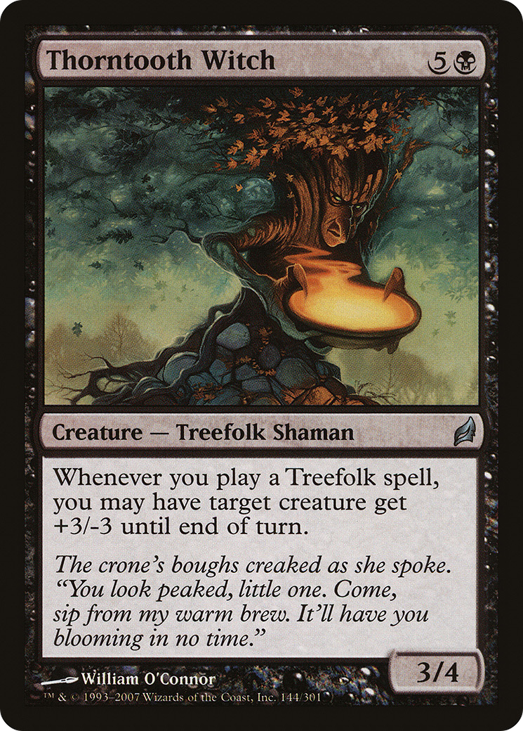 Image of Thorntooth Witch (LRW-144) - Lorwyn
