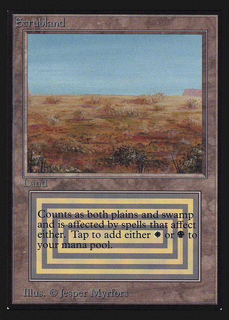 Image of Scrubland (IE) (IED-) - Intl. Collectors' Edition