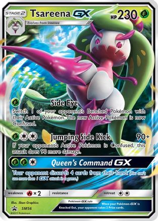 Image of Tsareena GX - SM56  - Holofoil SM Promos - Promo