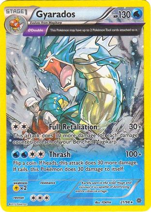 Image of Gyarados 021/98  - Holofoil Miscellaneous Cards & Products - Holo Rare