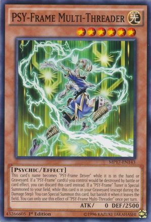 Image of PSY-Frame Multi-Threader (MP17-EN143) - 2017 Mega-Tins Mega Pack 1st Edition