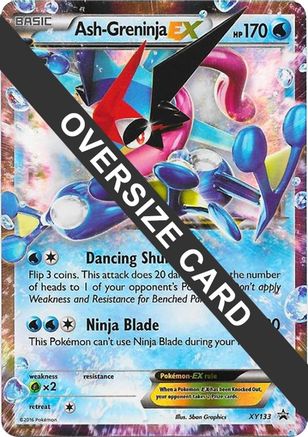 Image of Ash XY133  - Holofoil Jumbo Cards - Promo