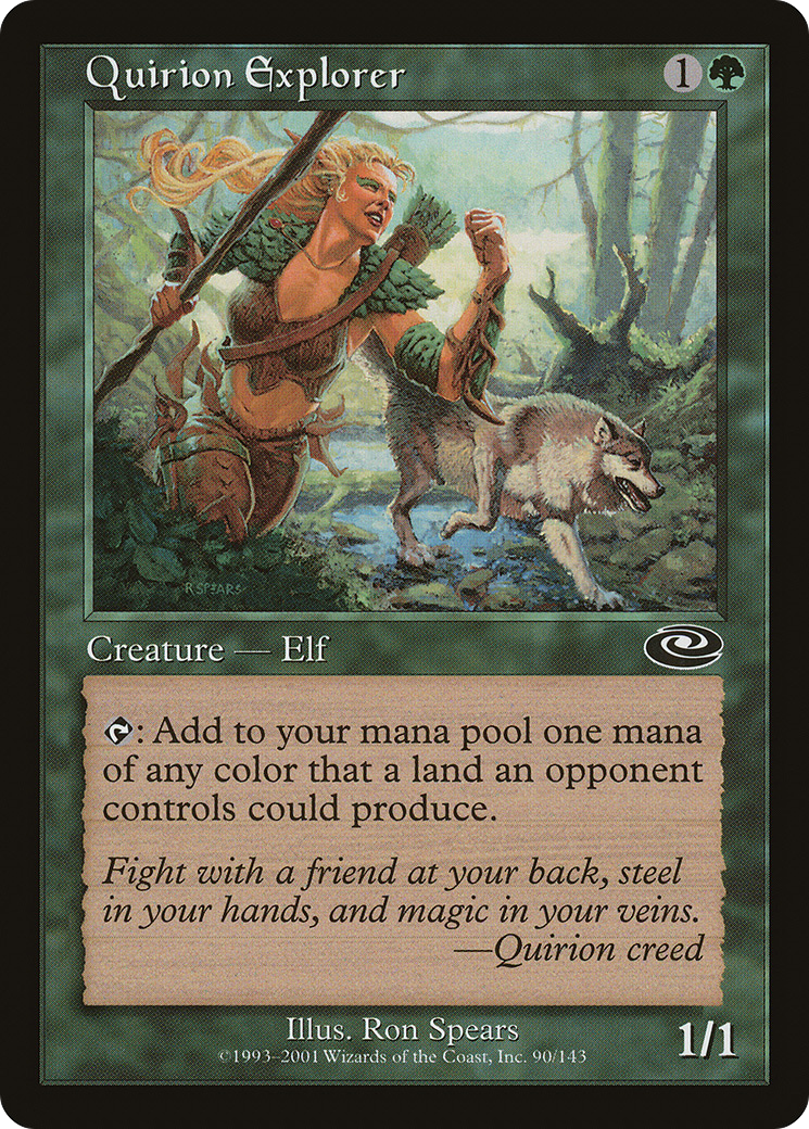 Image of Quirion Explorer (PLS-090) - Planeshift Foil