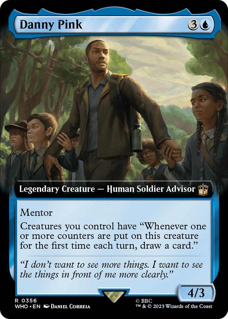 Image of Danny Pink (Extended Art) (WHO-356) - Doctor Who: (Extended Art)