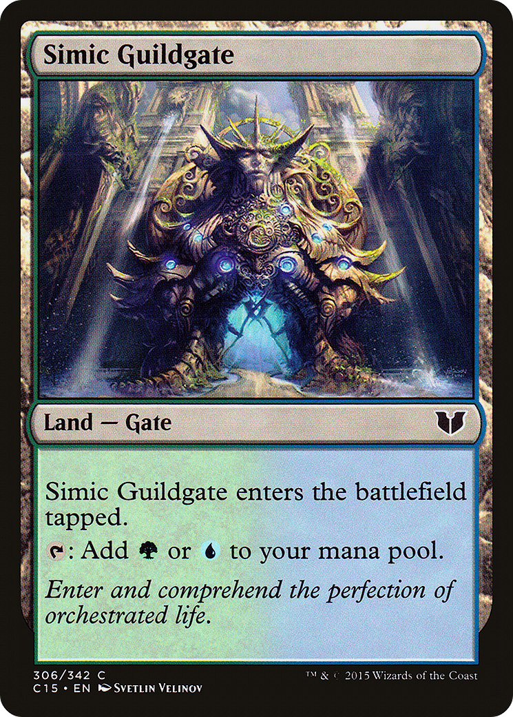 Image of Simic Guildgate (C15-306) - Commander 2015