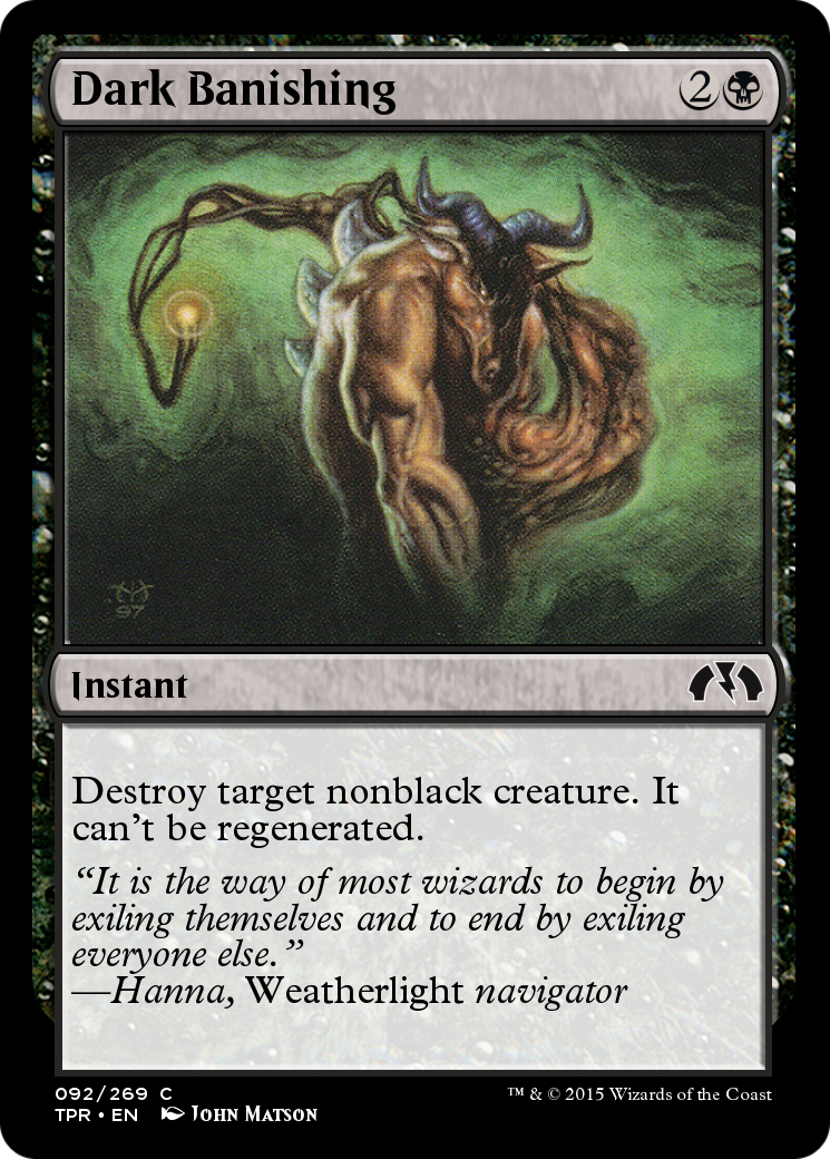 Image of Dark Banishing (TPR-092) - Tempest Remastered Foil