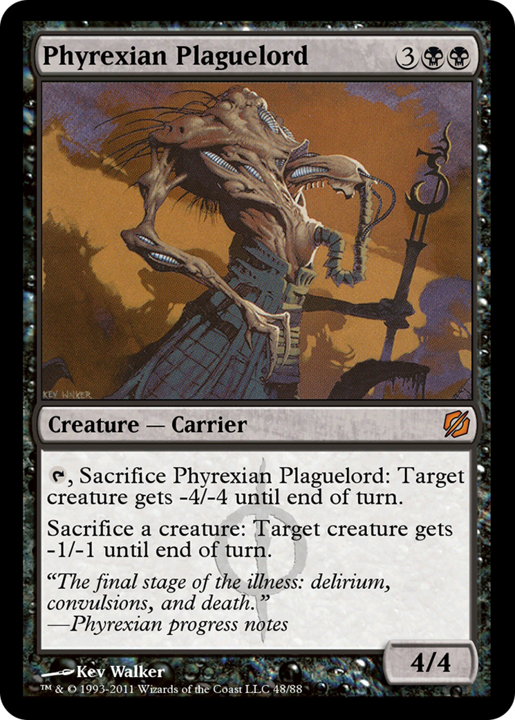 Image of Phyrexian Plaguelord (TD2-048) - Duel Decks: Mirrodin Pure vs. New Phyrexia