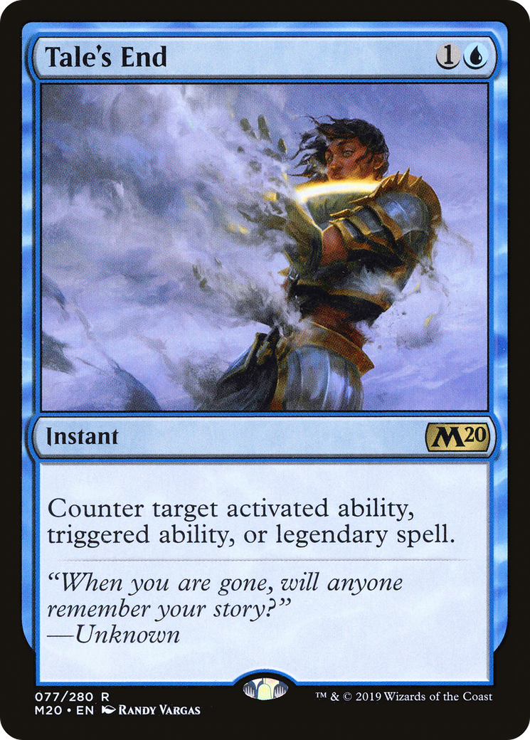 Image of Tale's End (M20-077) - Core Set 2020 Foil