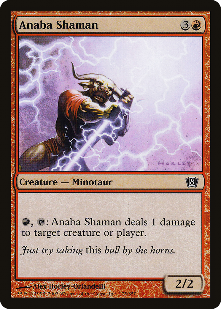 Image of Anaba Shaman (8ED-175) - 8th Edition