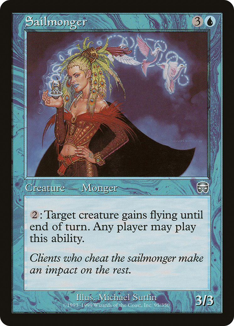 Image of Sailmonger (MMQ-095) - Mercadian Masques Foil