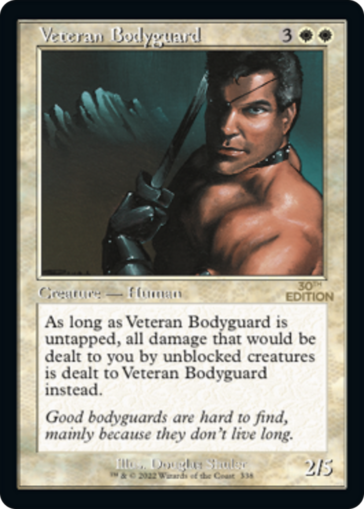 Image of Veteran Bodyguard (Retro Frame) (30A-338) - 30th Anniversary Edition